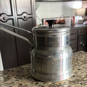 Vintage Comet Aluminum Double Boiler
